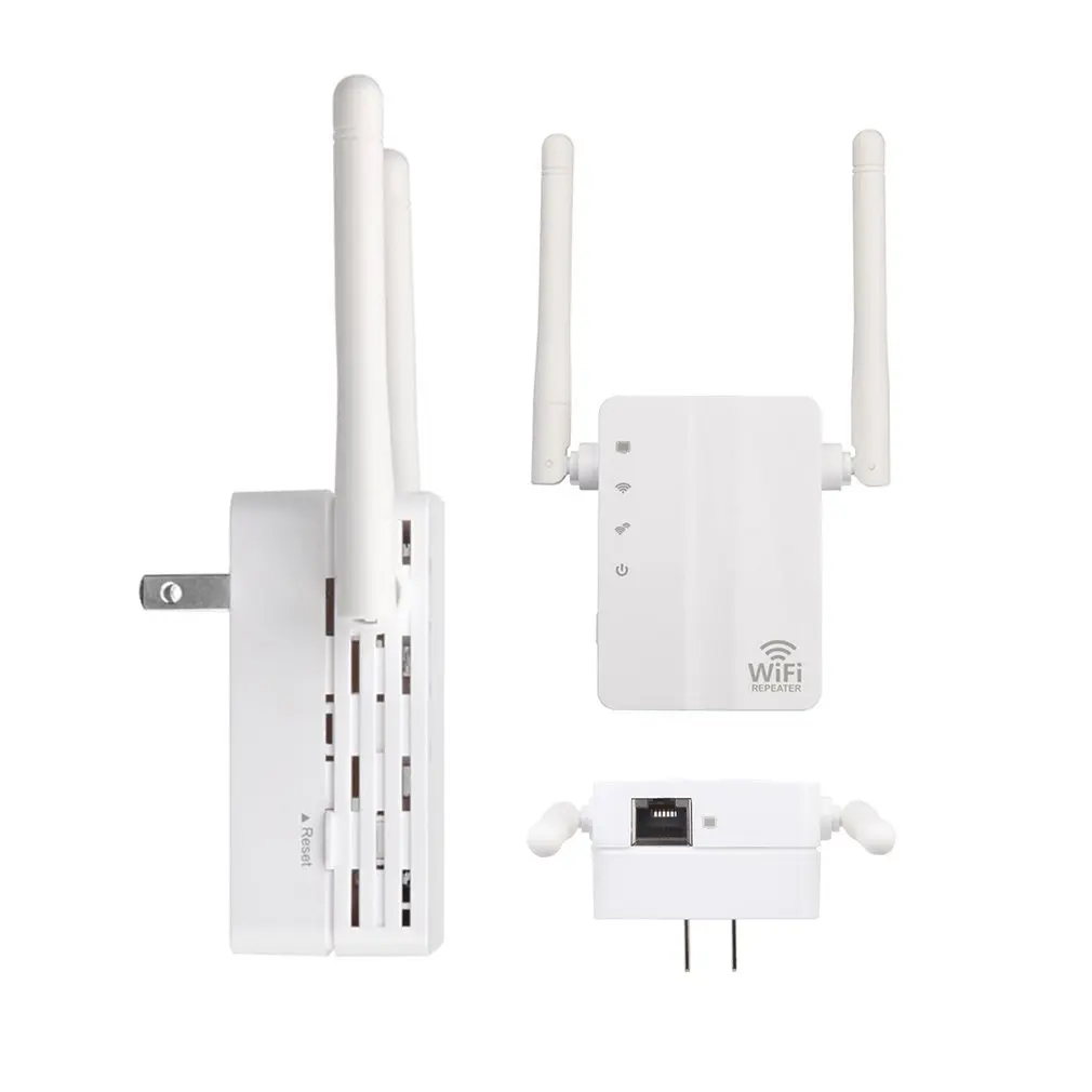 

ONLENY 300M WIFI Repeater Wireless Extender Universal White Signal Booster Network Router Signal Amplifier Wall Outlet Design
