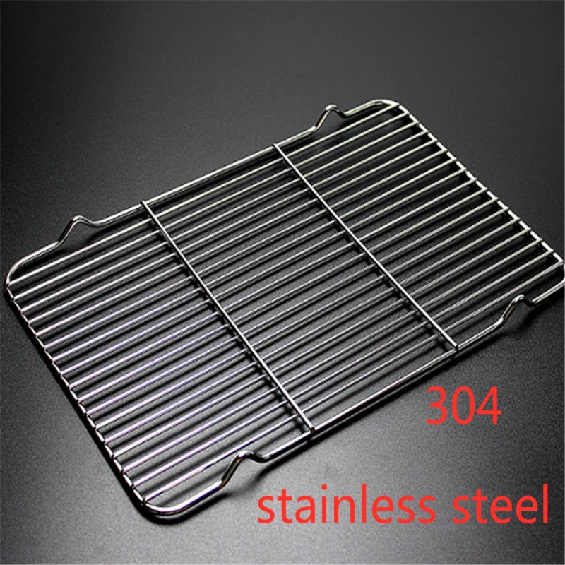 Safe and Healthy Baosity Stainless Steel BBQ Net Barbecue Rack Carbon Baking Grill Mesh Rustproof and Durable 