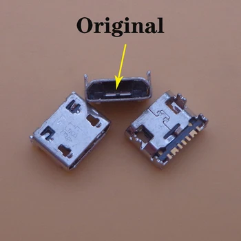 

10pcs For SAMSUNG I739 i9128v S7562C S7278 I759 I9128 s7568I J1 Micro USB Connector jack DC Charging Socket Port 7pin 7 pin
