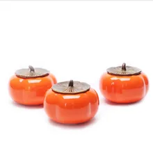 Это означает благоприятный чай в форме Хурмы, который может хранить чай, конфеты и кофе в порошке