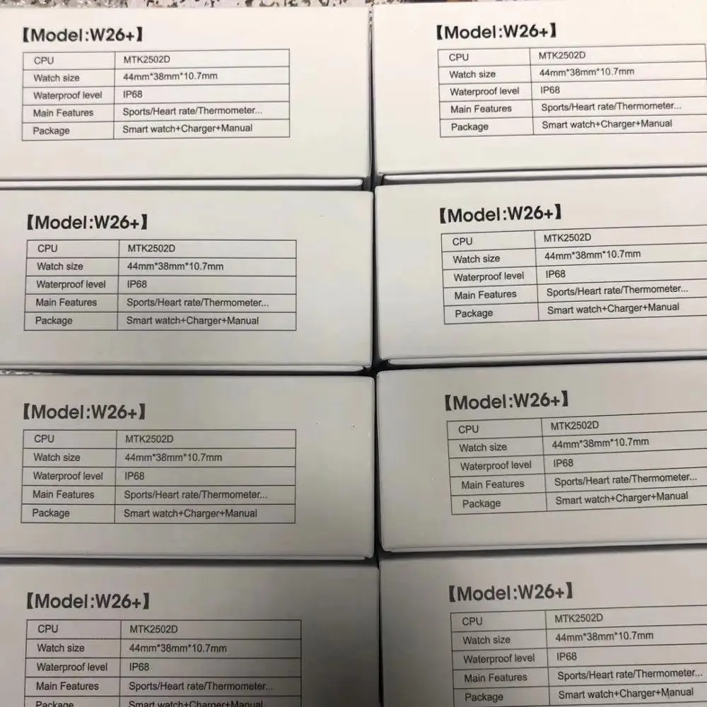 US $112.00 6Pcs Smartwatch IWO W26 pro W26