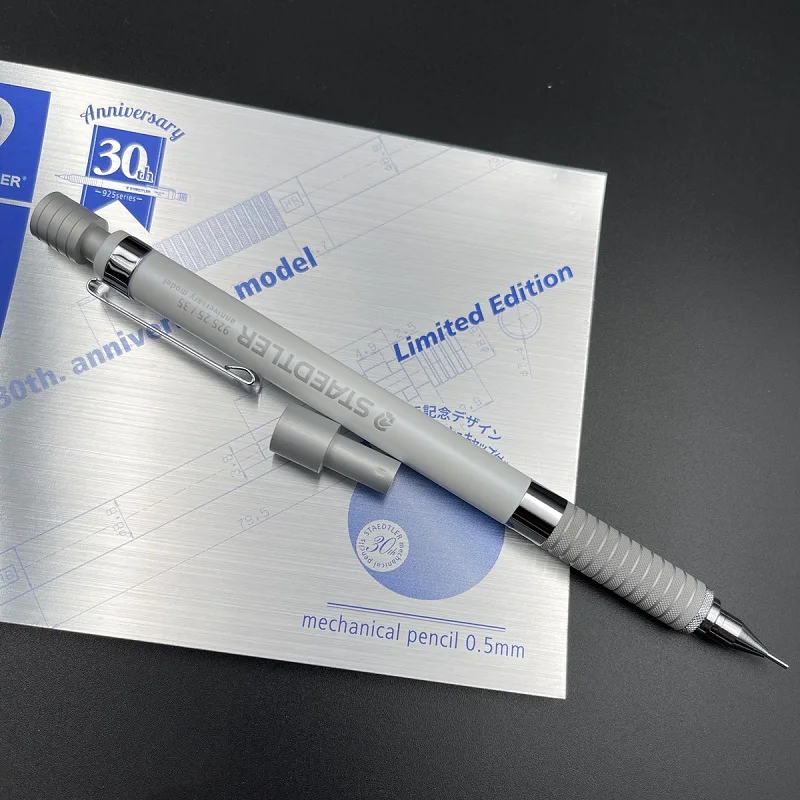 STAEDTLER 925 25/35 30th Anniversary Model Limited Edition Pearl White Metal Mechanical Pencil 0.5mm For Drawing 1Pcs/Lot | Канцтовары