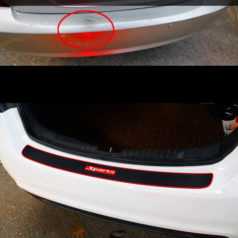 Универсальная автомобильная Накладка для багажника, бампера, защитная накладка для внедорожника, резиновая накладка на подоконник, защитная резиновая накладка для автомобиля