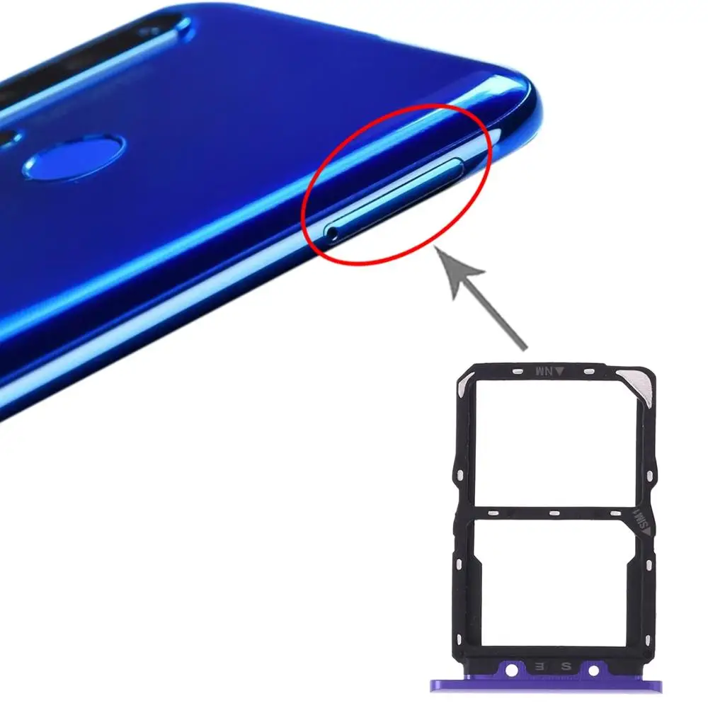 IPartsBuy лоток для сим-карты+ NM лоток для huawei Nova 5
