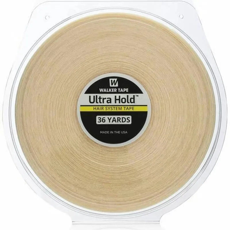 

36yards White Ultra Hold Double Sided Adhesive Tape Waterproof Lace Front Wig Tape Hair System Tape For Hair Extension/Toupee