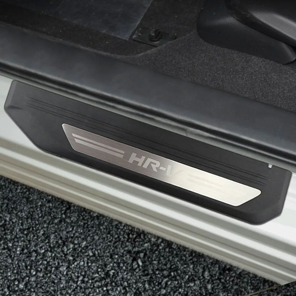 Carbon Fiber Car Door Sill Scuff Plate Anti Scratch Sticker Threshold  Protectior Strip For Honda Civic Odyssey Fit XRV CRV HRV - AliExpress