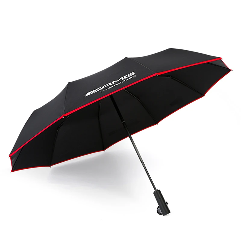 For Mercedes Benz Logo Car Umbrella Women Men AMG A B C E S Class CLA GLA GLB GLC GLE GLK GLS CL W204 W210 W211 Accessories | Дом и сад