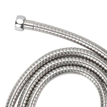 

Multi Function Chrome Flexible Pipe Shower Head + Hose & Bath Bracket 3 Function Shower Head 1.5 Meter Stainless Steel Hose