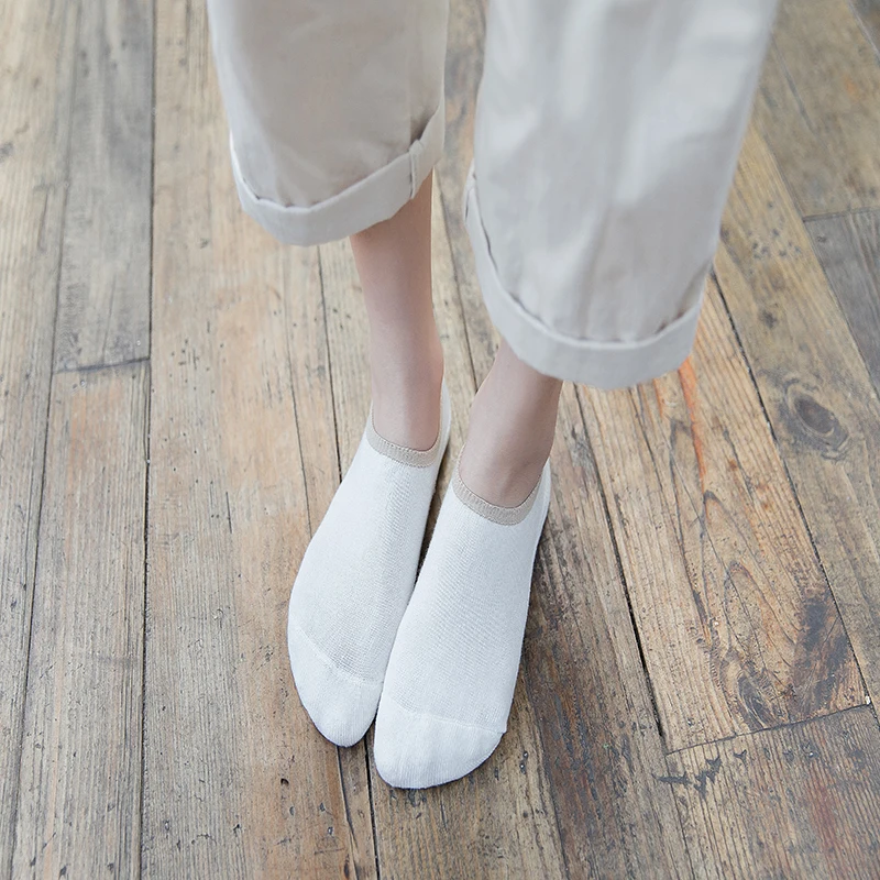 

Student stockings, ladies'socks, comfortable, pure-color wool-ring-bottom ladies' cotton stockings, fashionable towel-bottom inv