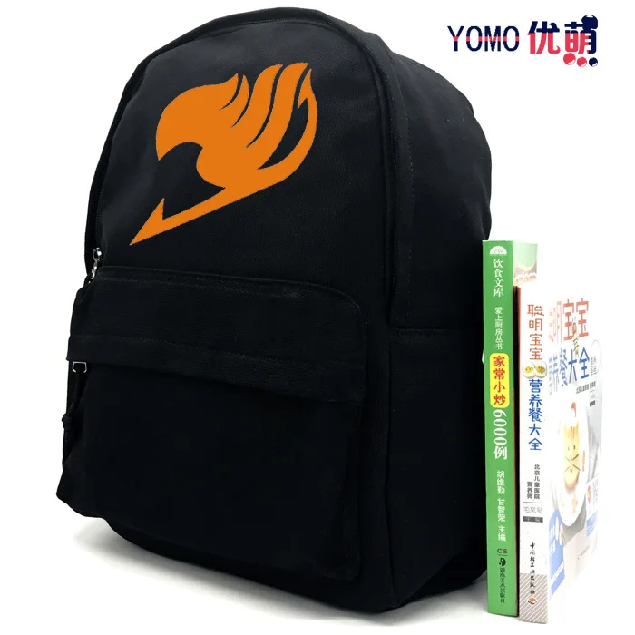 

Anime Peripheral Fairy Tail Naz Lucy Men And Women Students Canvas Backpack Backpack