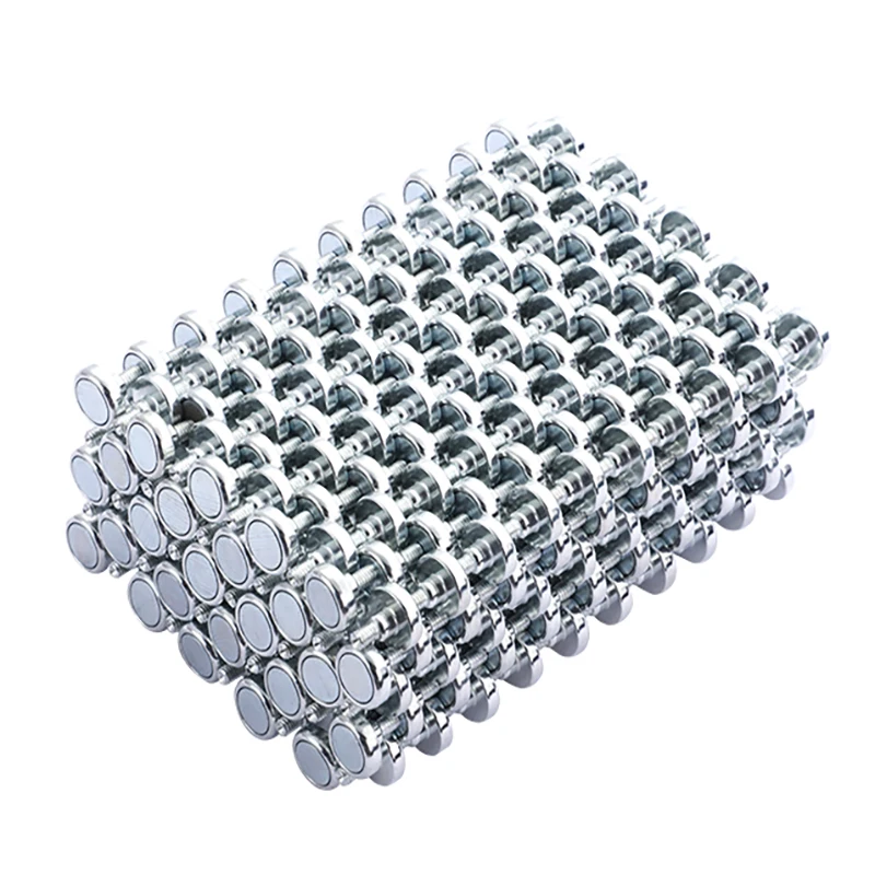 100pcs/bags M4-1313 LED Outdoor Display Powerful Magnet 、Magnet Screw for LED Display Modules