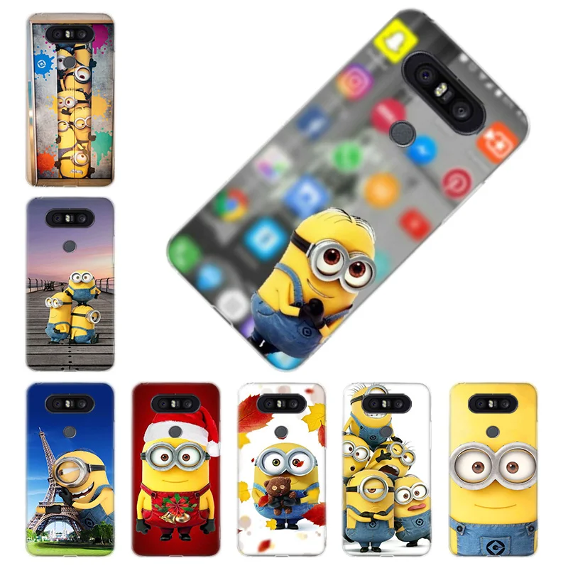 

Erilles Phone Case Cool Minions Soft Silicone Cover For LG K4 K7 K8 K9 K10 2017 2018 Phone Shell Phone Coque For LG K8 K7