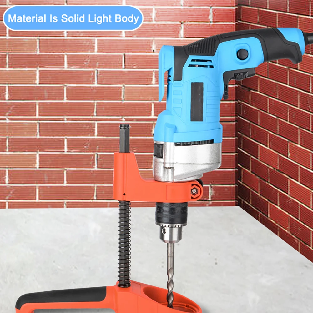 

Clamp Metal Grinder Stable Soft Handle Multifunction Base Frame Single Head Easy Install Electric Drill Rack For Rotary Tool