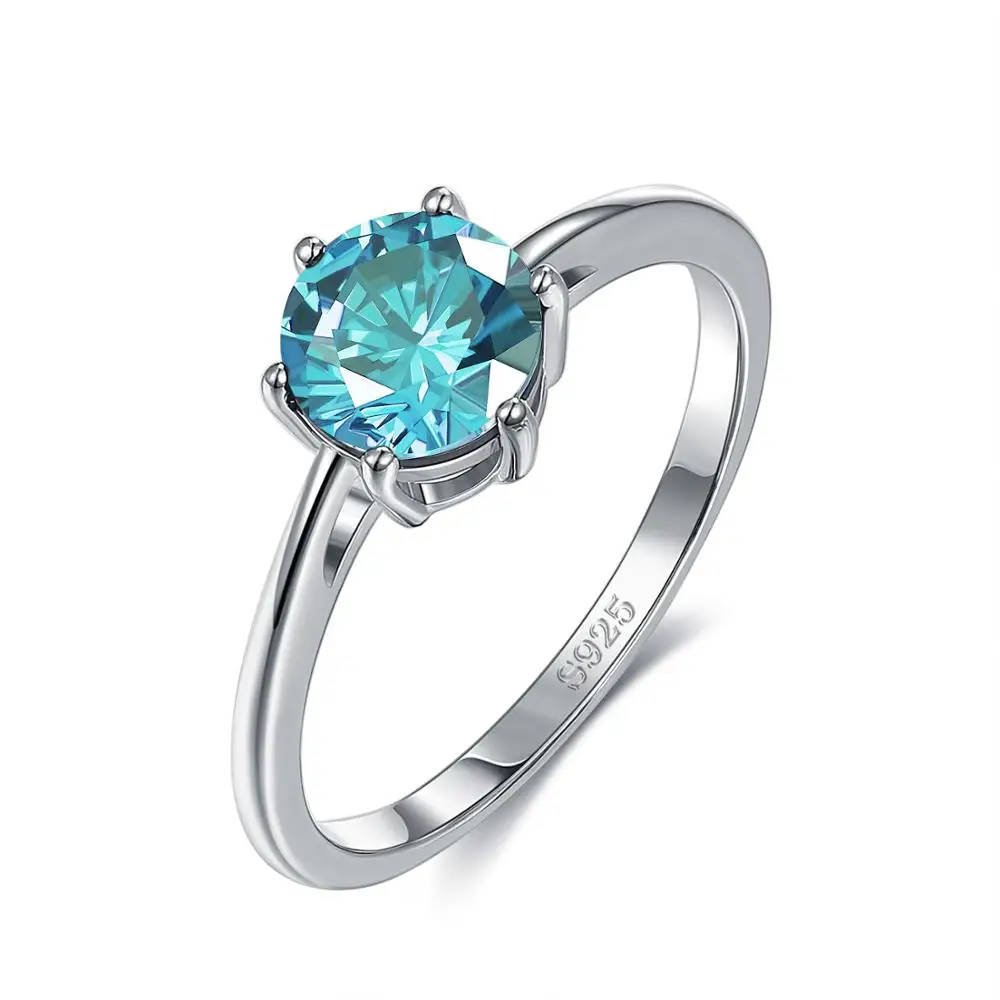 GOMAYA драгоценные камни аметист 925 Серебряное кольцо синий сапфир кольцо серебро 925 Аквамарин кольцо для женщин обещания обручальные кольца