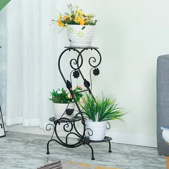 

Creative Multi-storey Dismantled Plant Stand Bonsai Decorative Flower Stand European Household Pot Stand