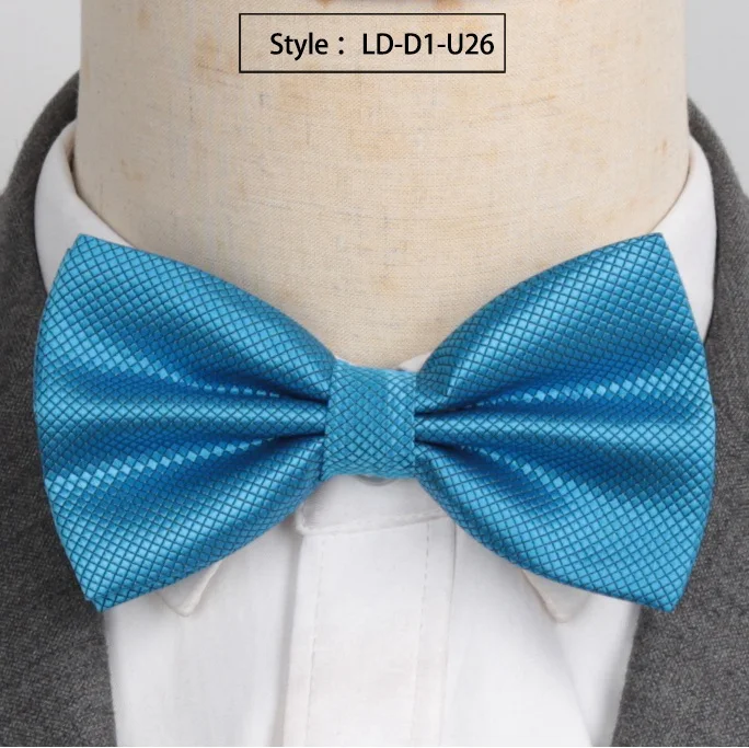ZY-LD-D1-U26 Мужские галстуки-бабочки, модные, вечерние, деловые, свадебные, галстук-бабочка, яркие, одноцветные, женские, мужские, аксессуары, галстук-бабочка - Цвет: ZY-LD-D1-U26