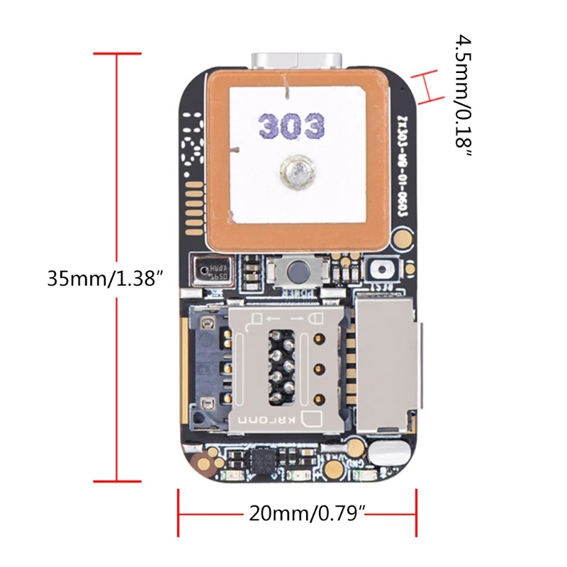 Gps Tracker Mini GPS Tracker SOS Real-time Call Voice Tracking Locator for Laptop Elderly People Real time Tracking Device