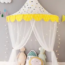 Детская кровать палатка для чтения угол декоративный принцесса комната Девушки Крытый мальчик ребенок половина игровая кабина