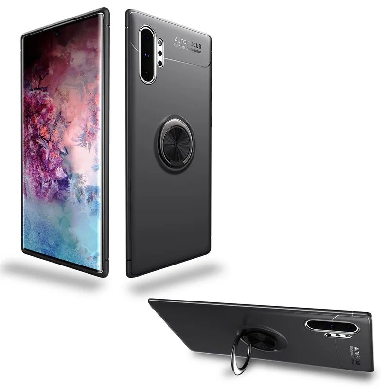 50 шт. чехол для телефона противоударный Кронштейн кольцо для samsung Galaxy Note 8 9 10 Plus чехол мягкий силиконовый держатель Чехол 50 шт