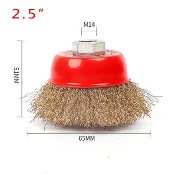 

Thread Wire Brushes Grinding Polishing Finishing Woodworking Tool Parts