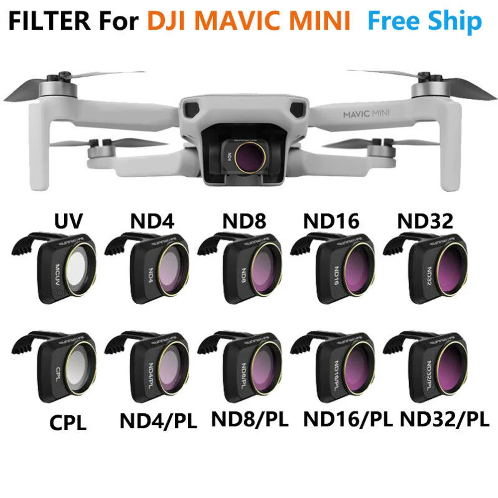 Высокое качество ND CPL NDPL MCUV фильтр объектива для MAVIC Мини камеры аксессуары водонепроницаемый Бронзовая рамка великолепный элегантный