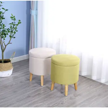 

New Modern Minimalist Household Stool Shoes Stools Children Living Room Small Stool Living Room Furniture Storage Boxes Bins