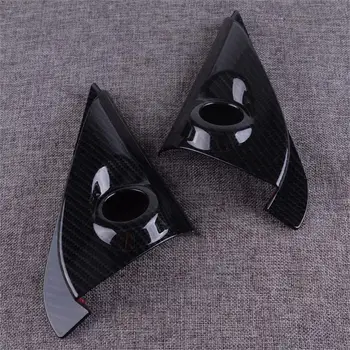 

CITALL Car ABS Carbon Fiber Front Window Speaker Trim Cover Fit for Mitsubishi Outlander 2013 2014 2015 2016 2017 2018