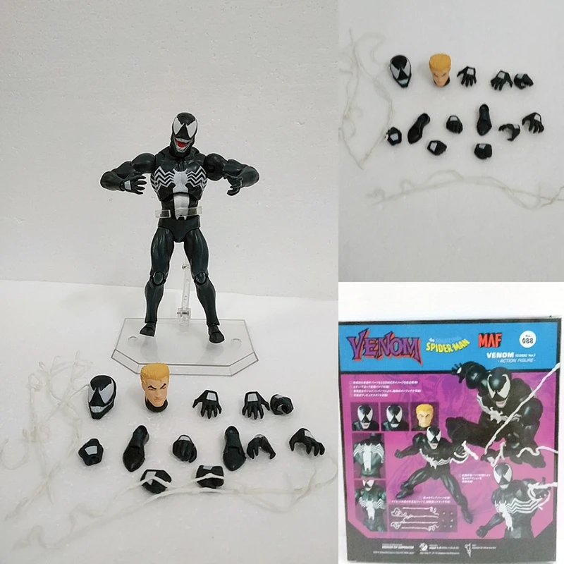 В наличии 2019 Новый Mafex 088 яд комическая версия фигурка модель игрушки кукла в
