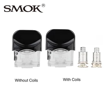 

Original SMOK Nord Pod 3ml Capacity with 0.6ohm/1.4ohm Coil Head for SMOK Nord Kit Electronic Cigarette SMOK Nord vs SMOK NOVO