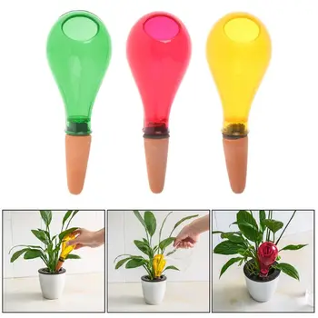 

Automatic Watering Device Ceramic Dripper Slow Seepage Flower Plant Waterer Houseplant Pot Drip 3 Colors