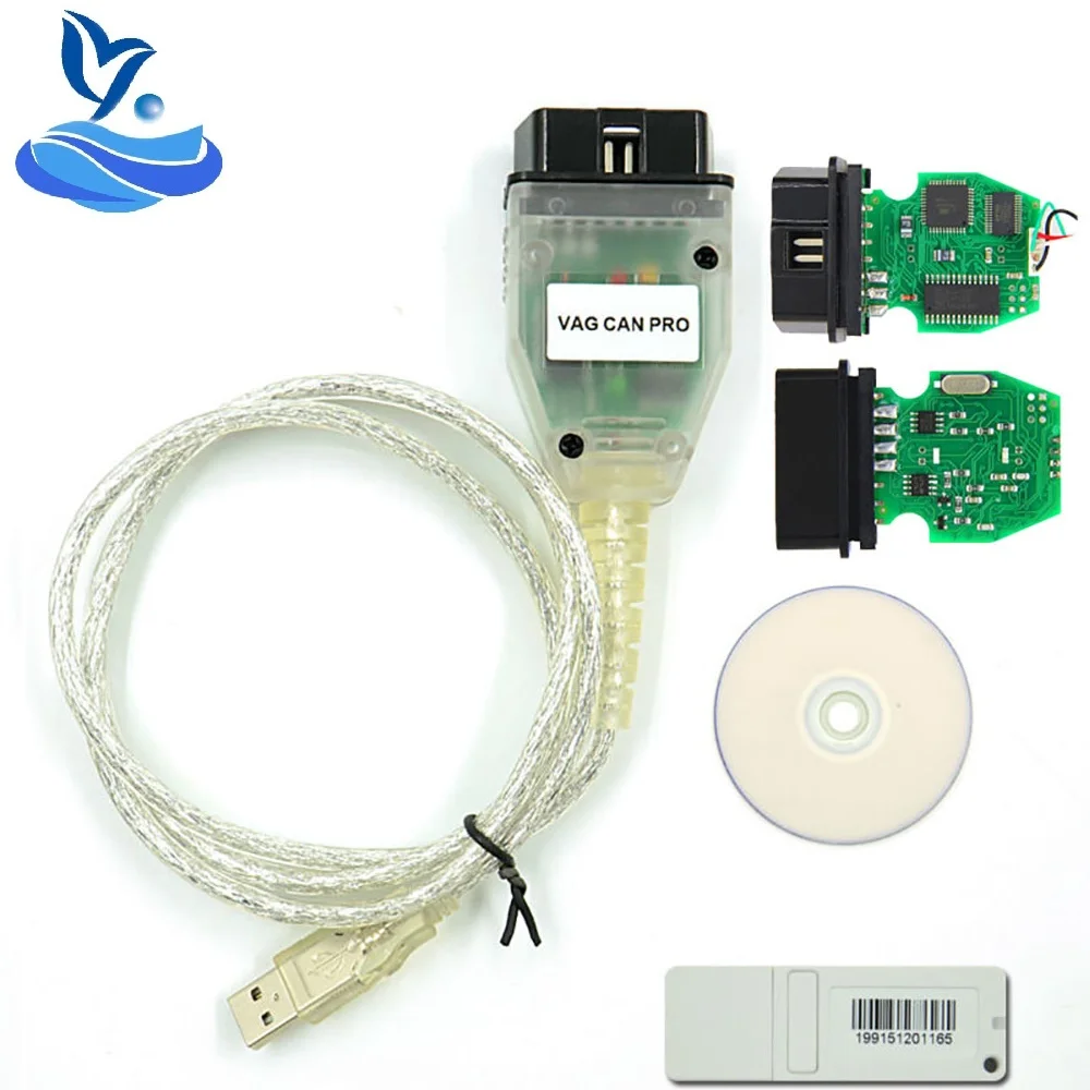Сканер VAG CAN PRO 5 51 BUS + UDS K line VCP диагностический кабель OBD2 line| |
