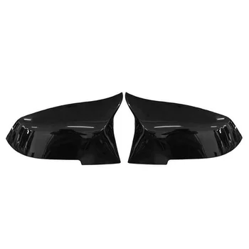 

Cap Rearview Mirror Cover Glossy For BMW F20 F21 F22 F30 F32 F36 X1 ABS plastic 28x14.5cmLeft+Right Car