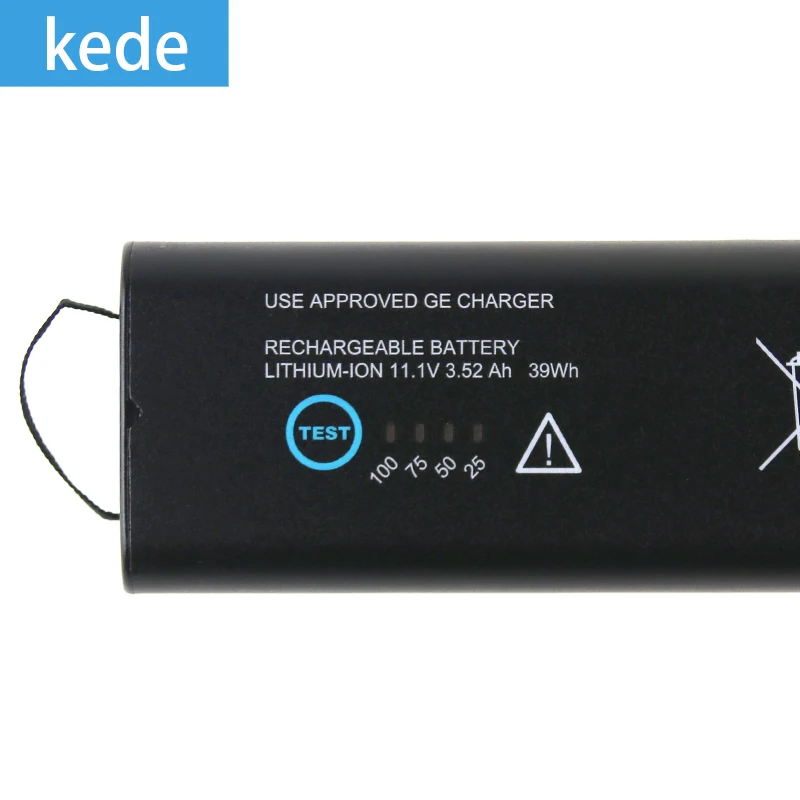 Kede SM201-6 Перезаряжаемые Батарея для GE DASH 3000 4000 5000 B20 B30 B40 B20I B30I B40I 11,1 V 3.52Ah/39WH