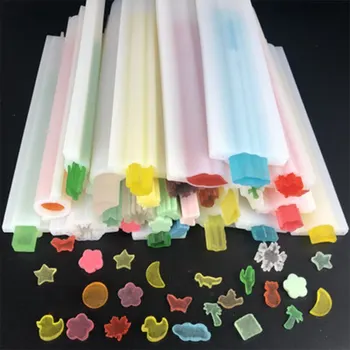 

Cute Silicone Soap Mold DIY Melt and Pour Soap Making Cold Process Handmade Tool Tube Mould Mini Silicone Column Mold