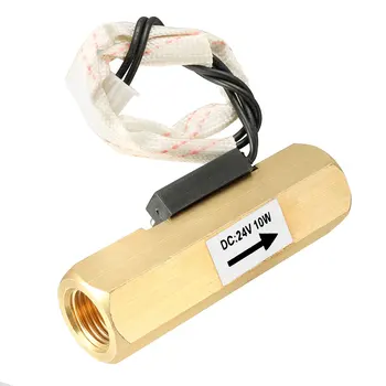 

uxcell G1/4 Hall Effect Liquid Reed Type Water Flow Sensor Switch Flowmeter Meter 1-30L/min SEN-ZL41N