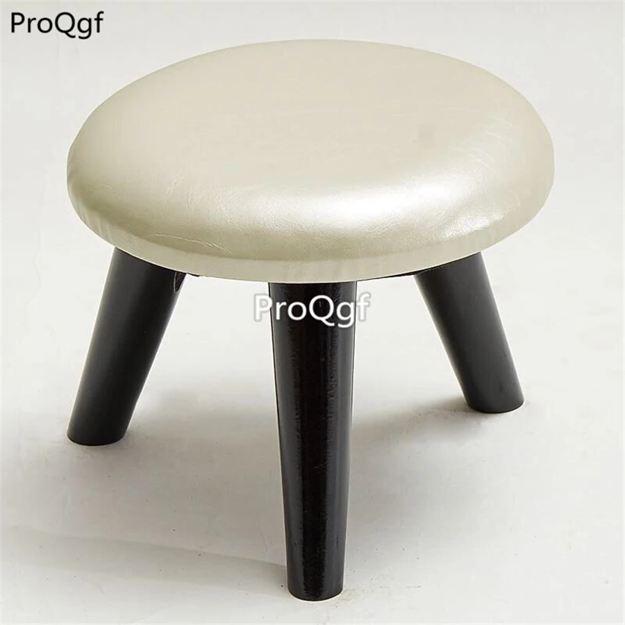 Ngryise 1Pcs A Set PU easy wash Child Stool many choice - Color: Chocolate