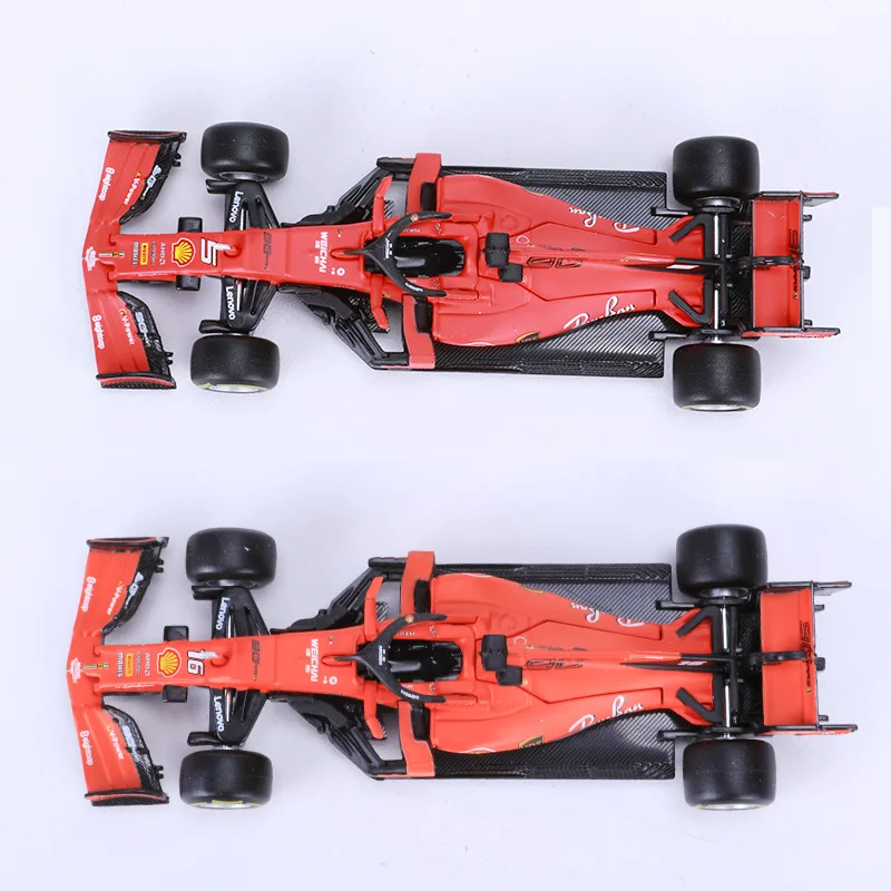 Skup BBURAGO 143 imitacja metalu Model samochodu zabawka dla 2019 Ferrari F1 SF90 Model samochód wyścigowy nowy z oryginalnym pudełku