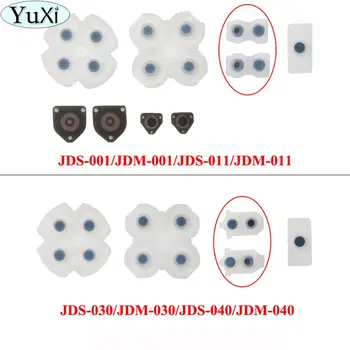 

YuXi For Sony for Playstation 4 PS4 Controller JDS 001 011 030 Conductive Silicone Rubber Pads for Dualshock 4 L2 R2 Buttons
