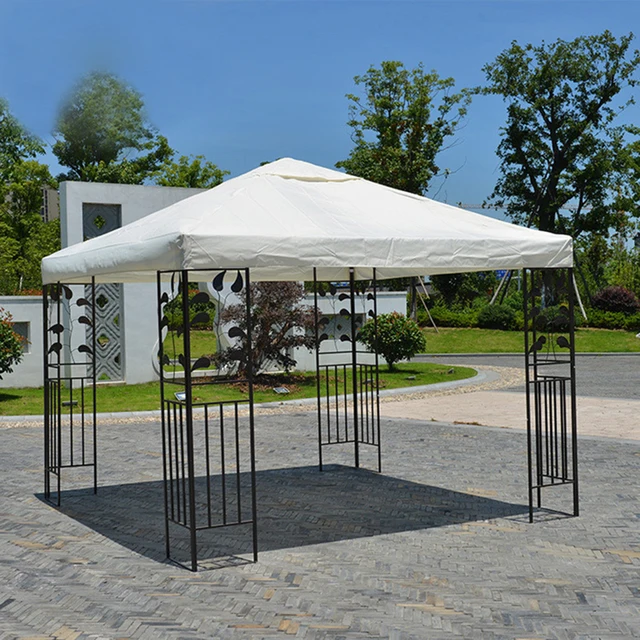 Tetto Di Ricambio Per Gazebo 3x2,6m - Impermeabile 300D, Protezione UV, Per Esterno - Foto 2