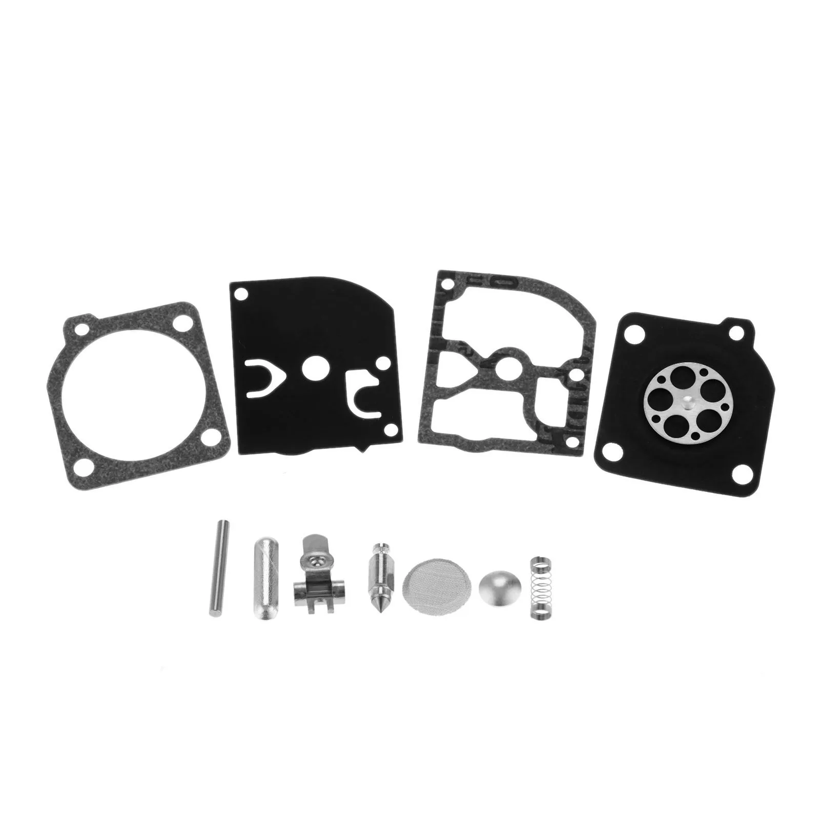 1Set Carburetor Carb Repair Rebuild Kit Fit for Husqvarna 136 137 141 142 ZAMA RB-137 Trimmer Chainsaws Parts