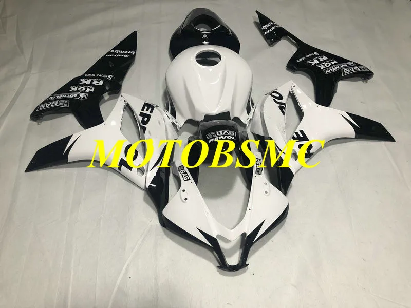 Комплект обтекателей для мотоцикла CBR600RR 07 08 CBR 600 RR F5 600RR 2007 2008 ABS белый черный