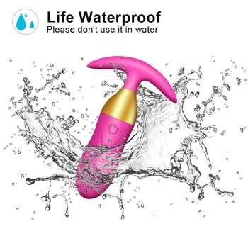 USB Charging 10 Stimulation Wireless Anal Butt Plug Gay Sex Toys for Adult Woman Vaginal Clitoris Vibrator Remote Control Anal 5