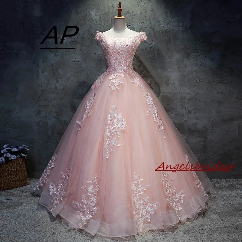 Tanio ANGELSBRIDEP tiulowa sukienka balowa Quinceanera sukienki 15 Party urocze