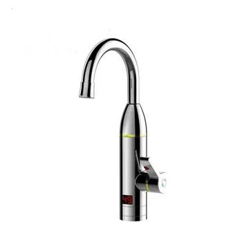 

Electric kitchen instant heating faucet heater hot cold dual-use Tankless water quickly heating tap shower with LED display