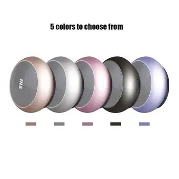 

Jinreach EWA-110 Wireless MP3 Player Aluminum Material Mini Good Bass Bluetooth Speaker Support Bluetooth and Micro SD