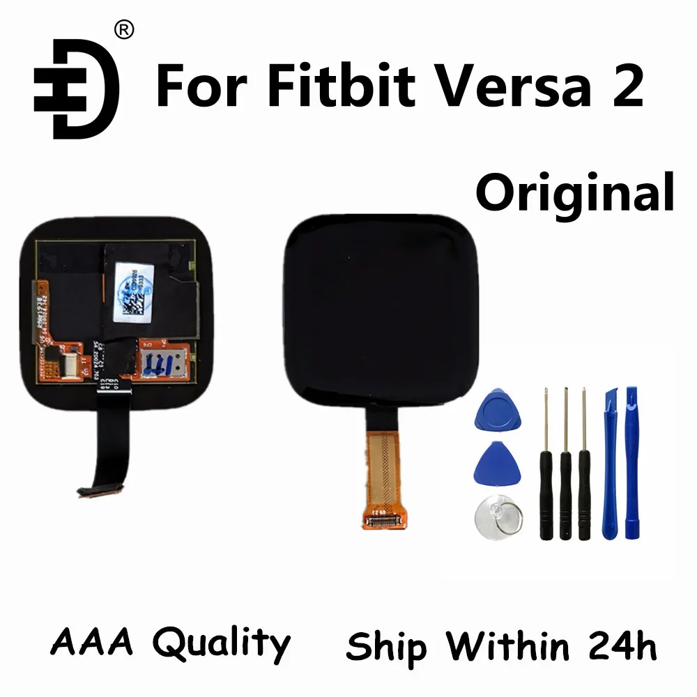 Оригинальный ЖК-экран для Fitbit Versa 2 ЖК-дисплей сенсорный экран дигитайзер Versa2