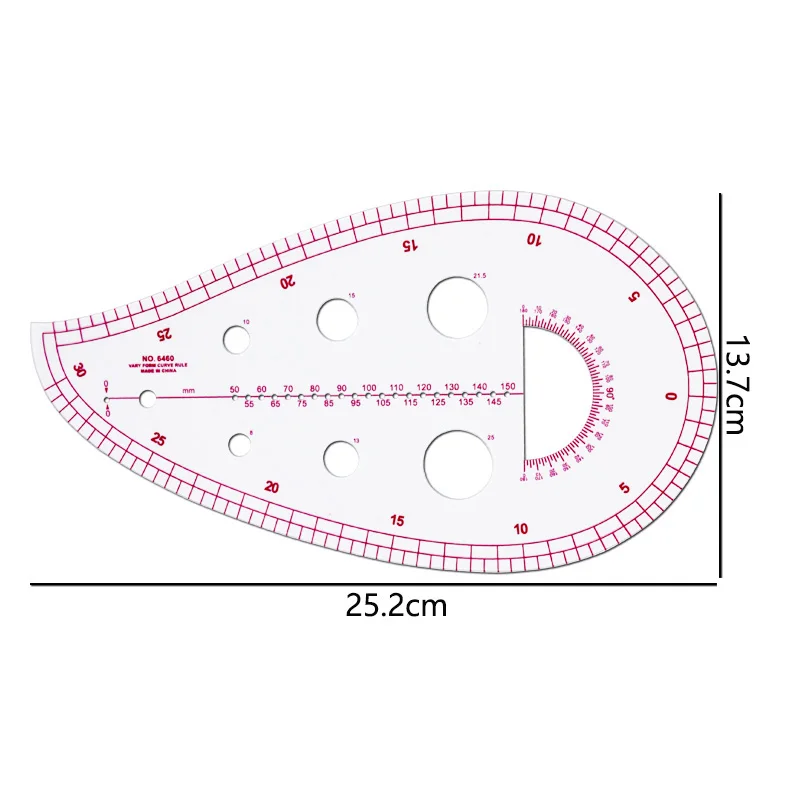 Tailor Measuring Ruler Kit 4pcs Set Tailor Measuring Ruler Kit DIY Tailor Patterns Sewing Drawing Quilting Tools Clothing Patchwork Cutting Curve Craft