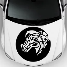 

Lovely Nordic Tribal Style Animals Stickers Ussr Fun Personality Car Sticker Decal Car Styling