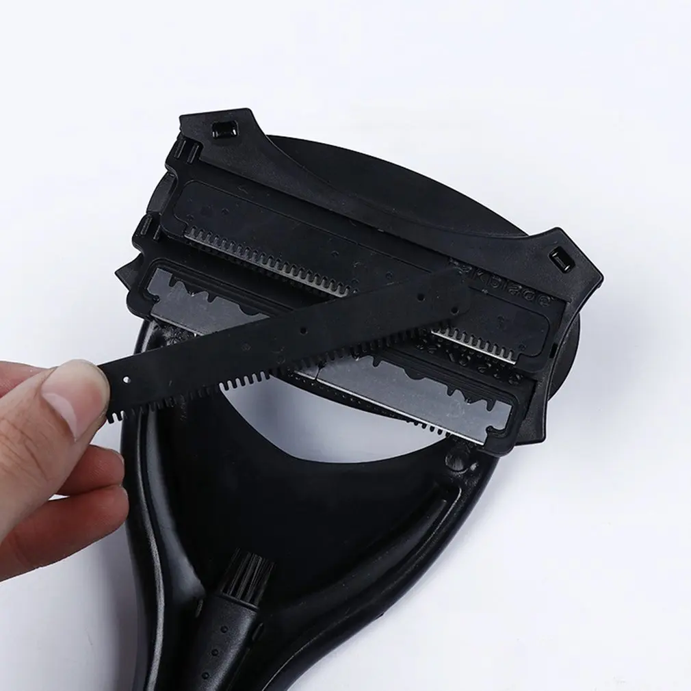 Back Epilator Painless Shaving Knife Hairless Manual Back Long Handle Foldable Shaving Knife Shaver Clipper