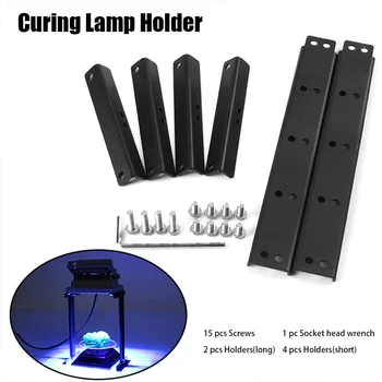 

Office Easy Install For 3D Printers Mountable Brackets Replacement Parts Multifunction UV Curing Light Station Kit High Powered